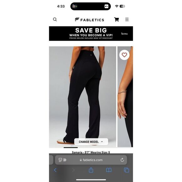 Oasis PureLuxe High-Waisted Kick Flare - Picture 5 of 6